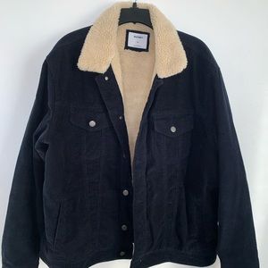 Navy Corduroy Jacket, New Condition